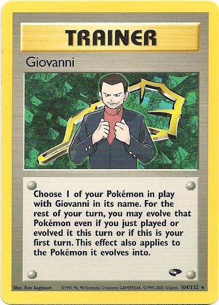 Giovanni (104/132) [Gym Challenge Unlimited] | Exor Games Summserside