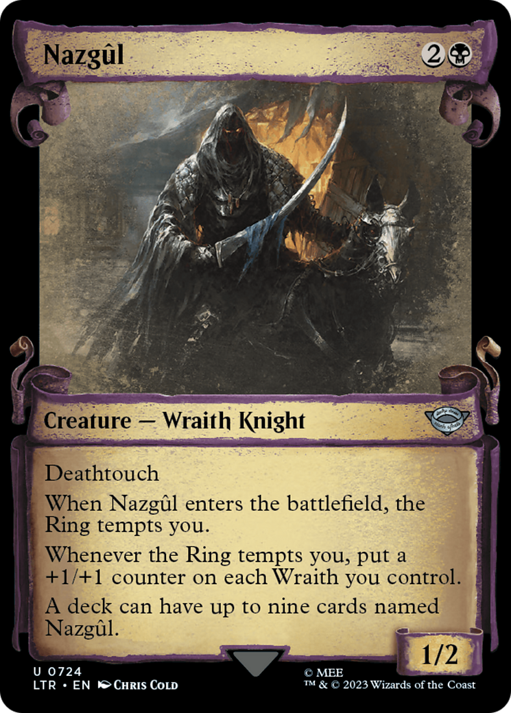 Nazgul (0724) [The Lord of the Rings: Tales of Middle-Earth Showcase Scrolls] | Exor Games Summserside