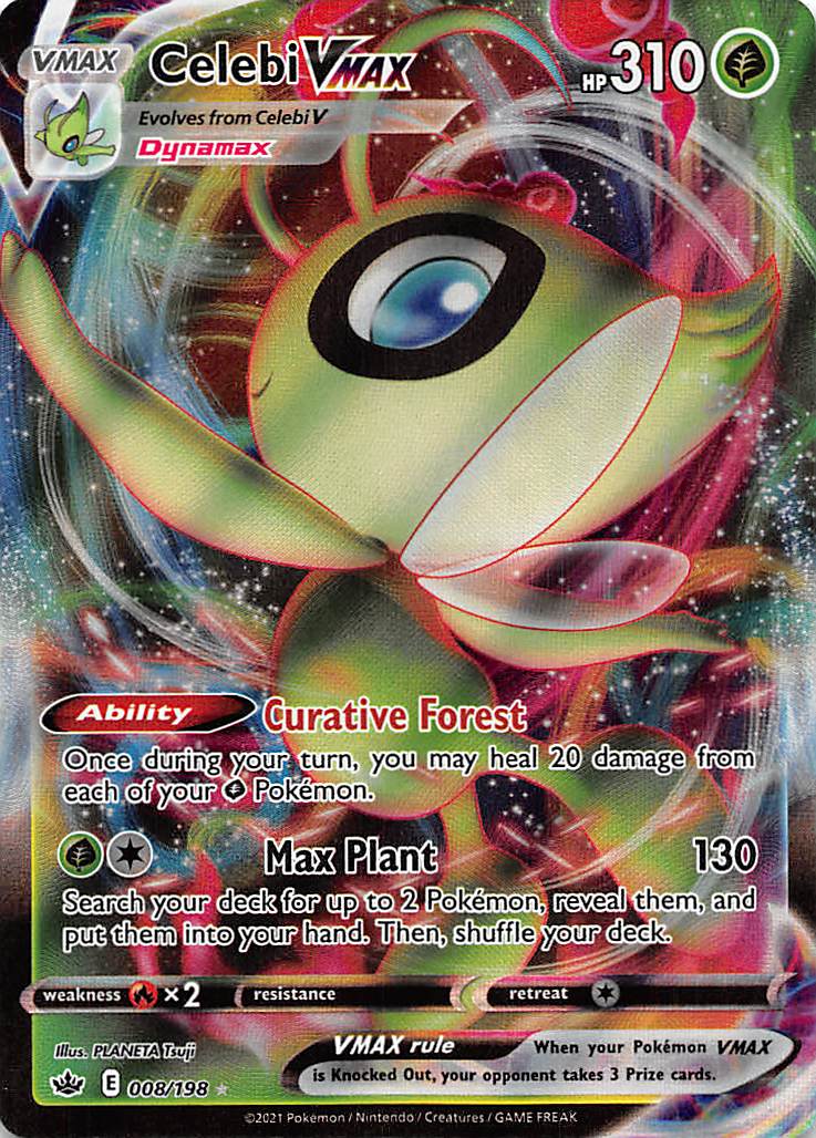 Celebi VMAX (008/198) [Sword & Shield: Chilling Reign] | Exor Games Summserside