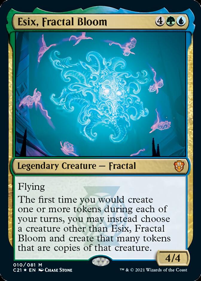 Esix, Fractal Bloom [Commander 2021] | Exor Games Summserside