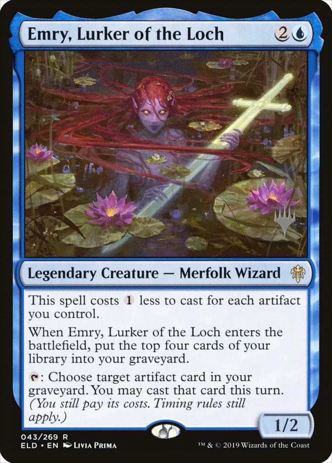 Emry, Lurker of the Loch (Promo Pack) [Throne of Eldraine Promos] | Exor Games Summserside