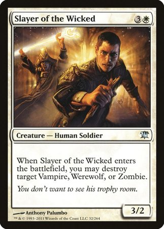 Slayer of the Wicked [Innistrad] | Exor Games Summserside