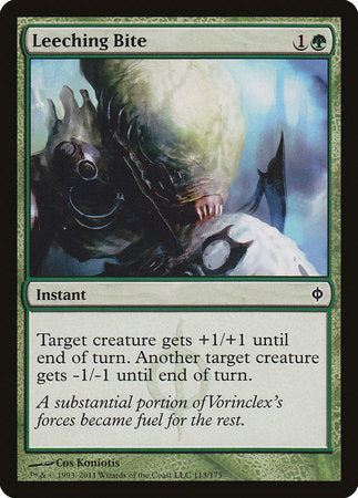 Leeching Bite [New Phyrexia] | Exor Games Summserside