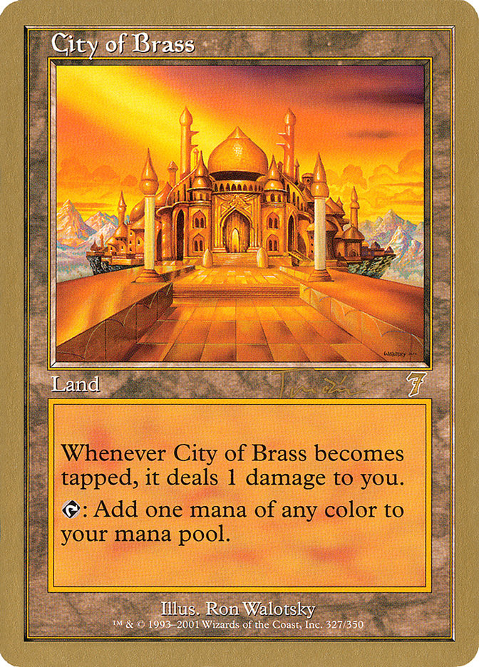 City of Brass (Jan Tomcani) [World Championship Decks 2001] | Exor Games Summserside