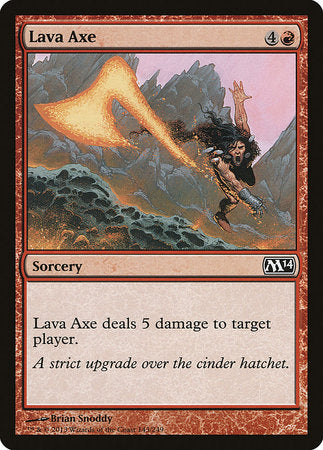 Lava Axe [Magic 2014] | Exor Games Summserside