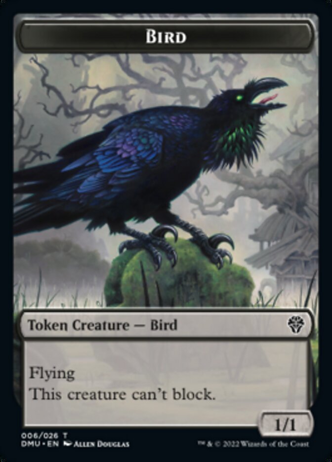 Bird Token (006) [Dominaria United Tokens] | Exor Games Summserside