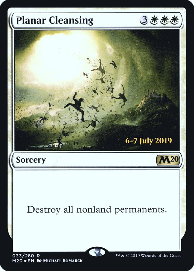 Planar Cleansing  [Core Set 2020 Prerelease Promos] | Exor Games Summserside