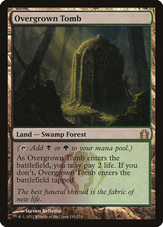 Overgrown Tomb [Return to Ravnica] | Exor Games Summserside