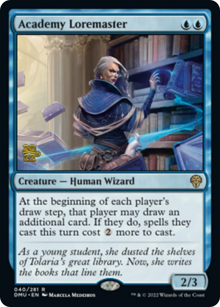 Academy Loremaster [Dominaria United Prerelease Promos] | Exor Games Summserside