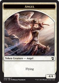 Angel // Soldier Double-sided Token [Commander 2018 Tokens] | Exor Games Summserside