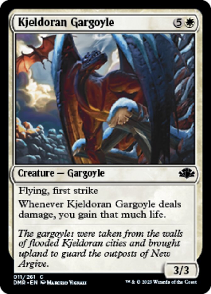 Kjeldoran Gargoyle [Dominaria Remastered] | Exor Games Summserside