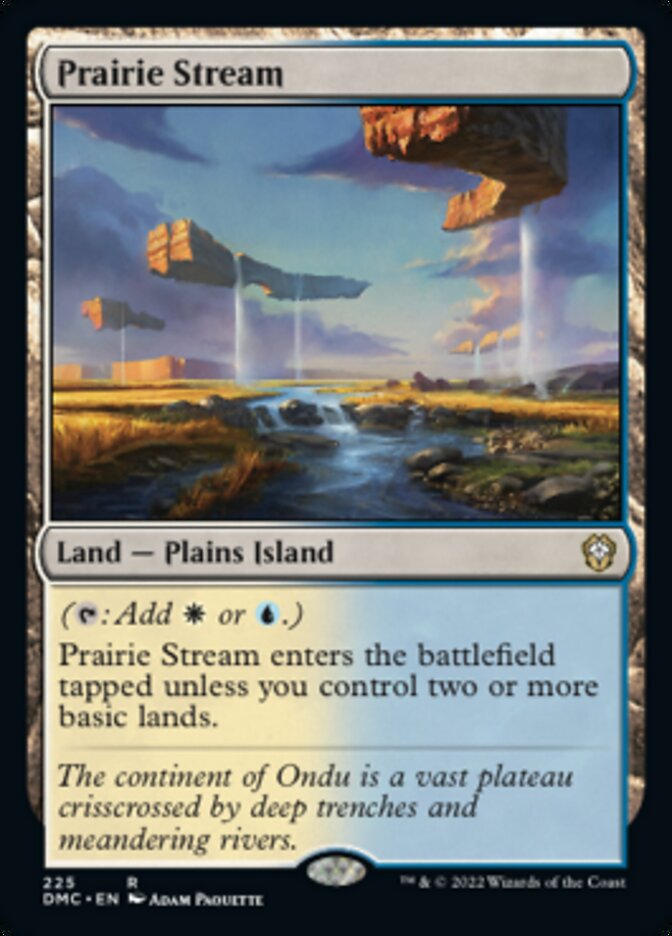 Prairie Stream [Dominaria United Commander] | Exor Games Summserside