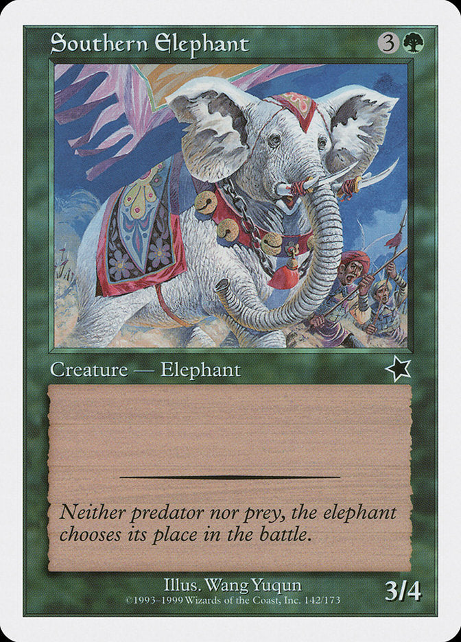 Southern Elephant [Starter 1999] | Exor Games Summserside