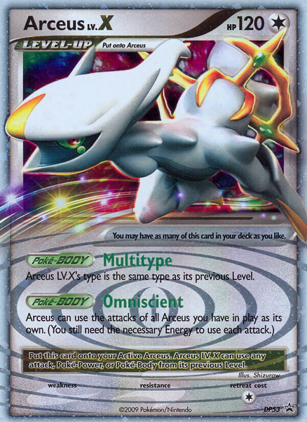 Arceus Lv.X (DP53) [Diamond & Pearl: Black Star Promos] | Exor Games Summserside