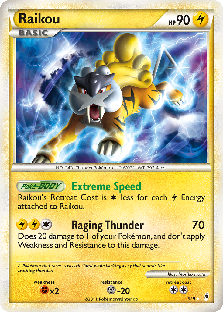 Raikou (SL9) [HeartGold & SoulSilver: Call of Legends] | Exor Games Summserside