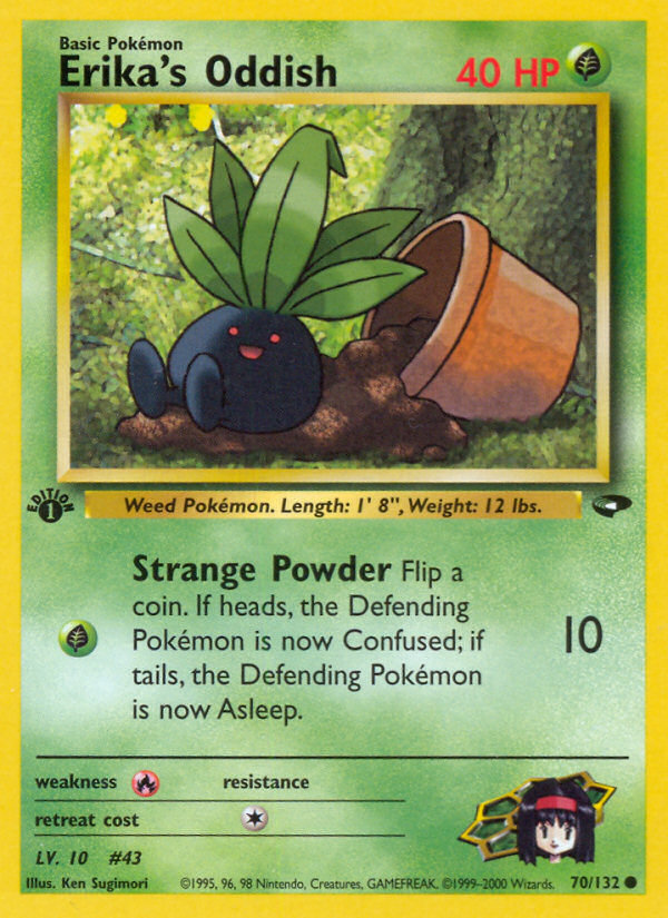 Erika's Oddish (70/132) [Gym Challenge 1st Edition] | Exor Games Summserside