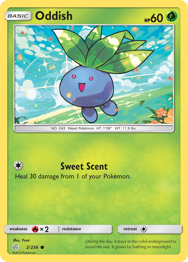 Oddish (2/236) [Sun & Moon: Cosmic Eclipse] | Exor Games Summserside