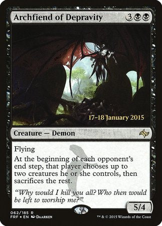 Archfiend of Depravity [Fate Reforged Promos] | Exor Games Summserside