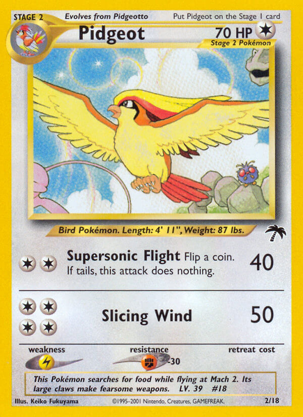 Pidgeot (2/18) [Southern Islands] | Exor Games Summserside