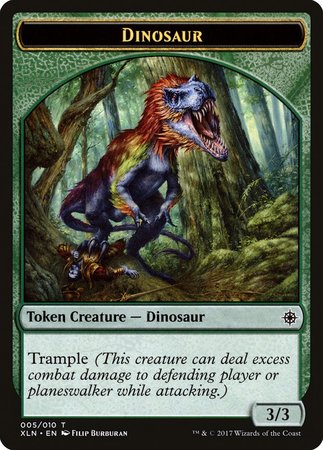 Dinosaur (005) Token [Ixalan Tokens] | Exor Games Summserside