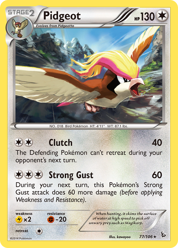 Pidgeot (77/106) [XY: Flashfire] | Exor Games Summserside