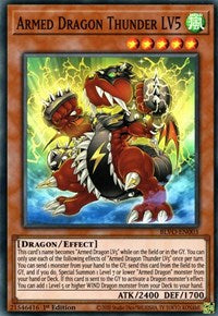 Armed Dragon Thunder LV5 [BLVO-EN003] Super Rare | Exor Games Summserside