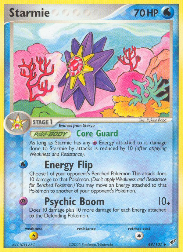 Starmie (48/107) [EX: Deoxys] | Exor Games Summserside