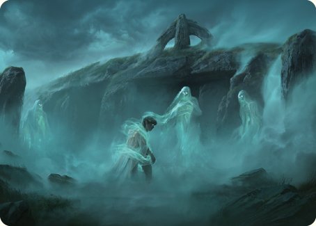 Fog on the Barrow-Downs Art Card [The Lord of the Rings: Tales of Middle-earth Art Series] | Exor Games Summserside