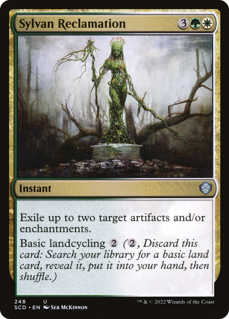 Sylvan Reclamation [Starter Commander Decks] | Exor Games Summserside