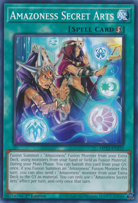 Amazoness Secret Arts [MP23-EN225] Common | Exor Games Summserside