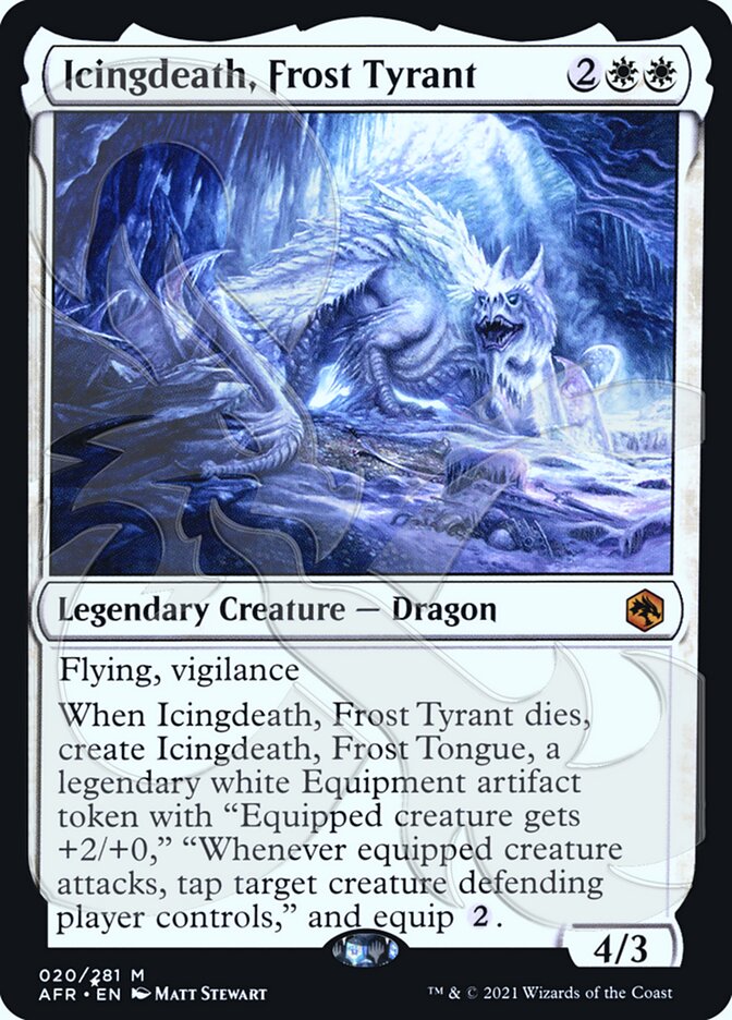 Icingdeath, Frost Tyrant (Ampersand Promo) [Dungeons & Dragons: Adventures in the Forgotten Realms Promos] | Exor Games Summserside