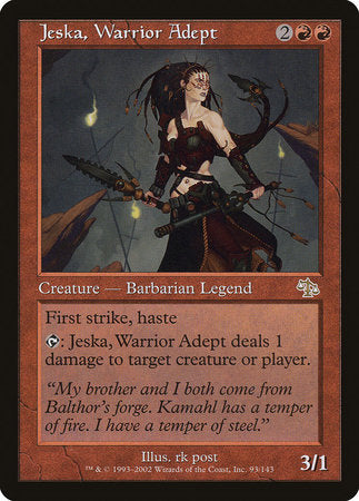 Jeska, Warrior Adept [Judgment] | Exor Games Summserside