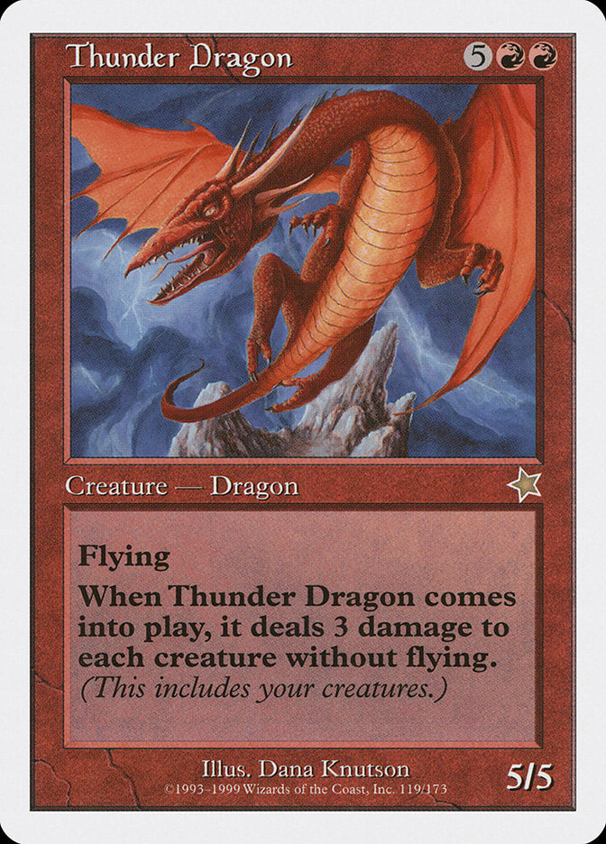 Thunder Dragon [Starter 1999] | Exor Games Summserside