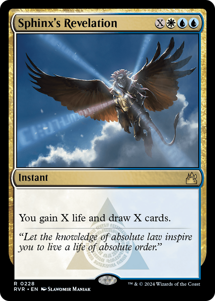 Sphinx's Revelation [Ravnica Remastered] | Exor Games Summserside