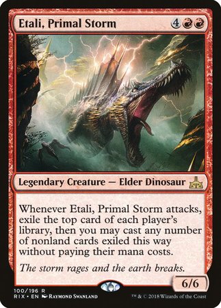 Etali, Primal Storm [Rivals of Ixalan] | Exor Games Summserside