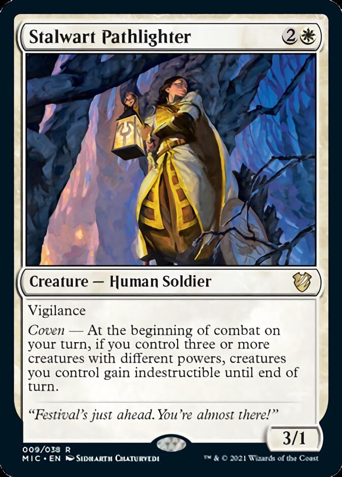 Stalwart Pathlighter [Innistrad: Midnight Hunt Commander] | Exor Games Summserside