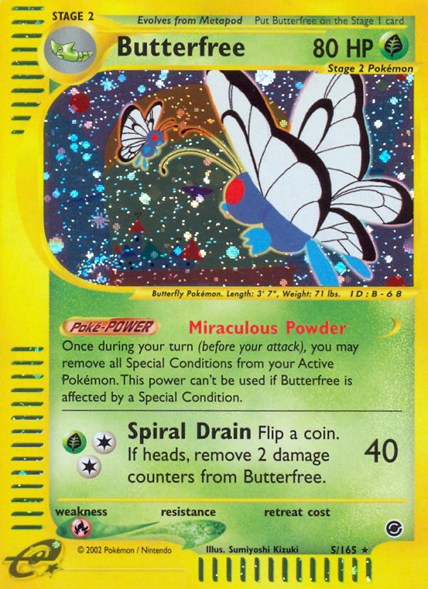 Butterfree (5/165) [Expedition: Base Set] | Exor Games Summserside