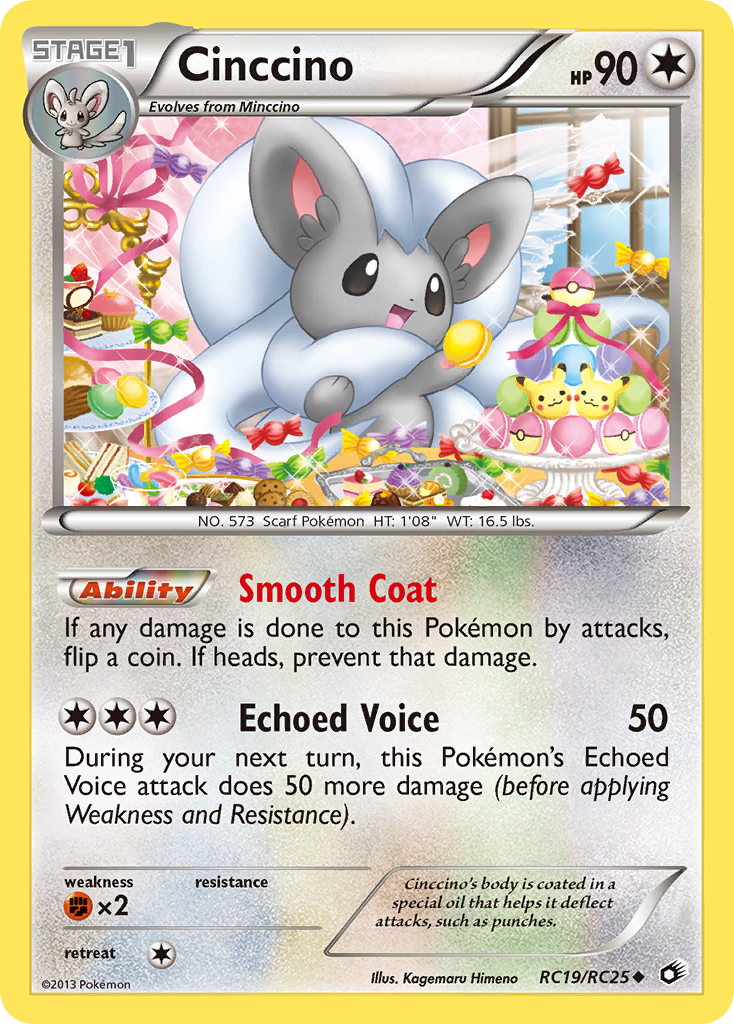 Cinccino (RC19/RC25) [Black & White: Legendary Treasures] | Exor Games Summserside