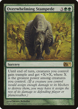 Overwhelming Stampede [Magic 2011] | Exor Games Summserside