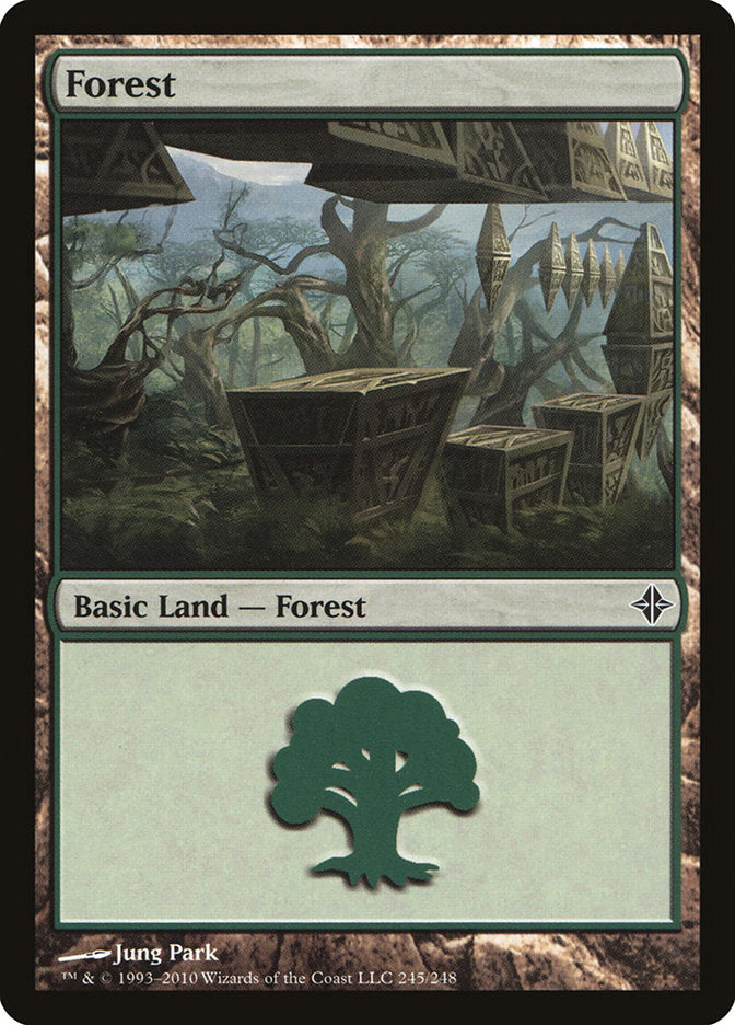 Forest (245) [Rise of the Eldrazi] | Exor Games Summserside