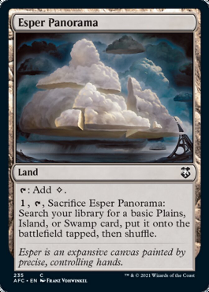 Esper Panorama [Dungeons & Dragons: Adventures in the Forgotten Realms Commander] | Exor Games Summserside