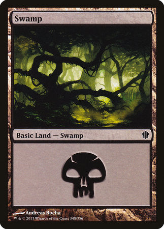 Swamp (348) [Commander 2013] | Exor Games Summserside