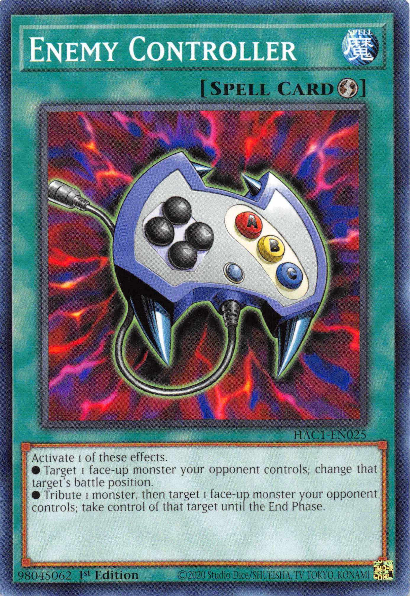 Enemy Controller [HAC1-EN025] Common | Exor Games Summserside