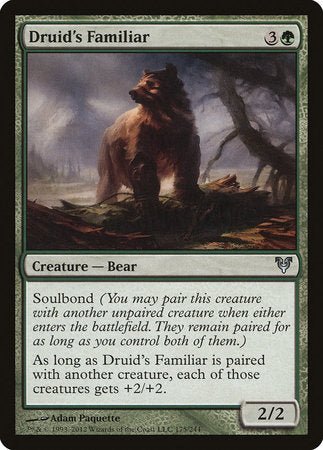 Druid's Familiar [Avacyn Restored] | Exor Games Summserside