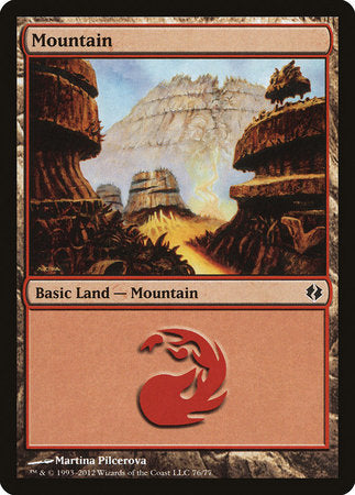 Mountain (76) [Duel Decks: Venser vs. Koth] | Exor Games Summserside