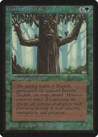 Ironroot Treefolk [Limited Edition Beta] | Exor Games Summserside