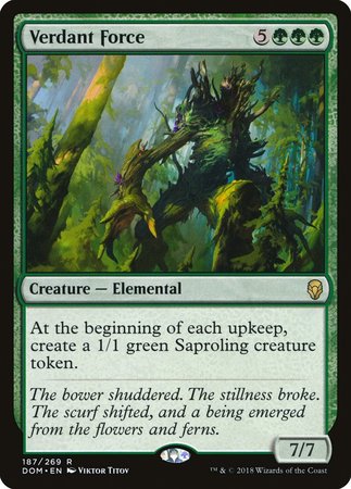 Verdant Force [Dominaria] | Exor Games Summserside