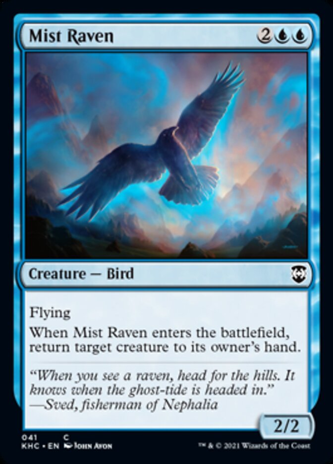 Mist Raven [Kaldheim Commander] | Exor Games Summserside