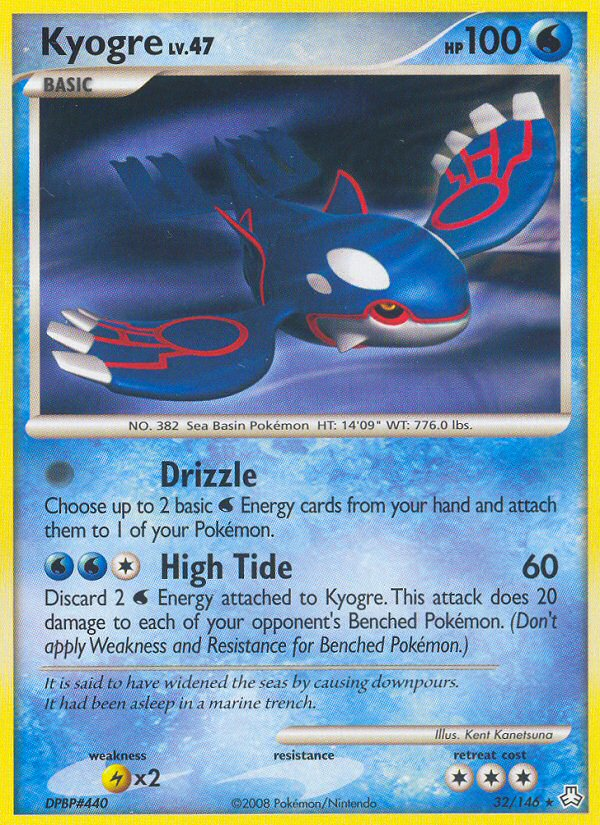 Kyogre (32/146) [Diamond & Pearl: Legends Awakened] | Exor Games Summserside