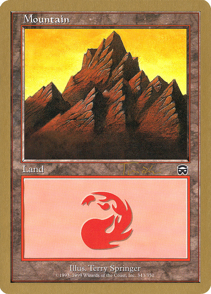 Mountain (jt343) (Jan Tomcani) (MMQ) [World Championship Decks 2001] | Exor Games Summserside